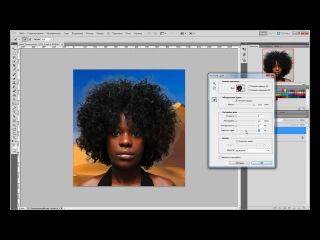photoshop cs5 tutorials: how to cut out the hair of a human object in photoshop